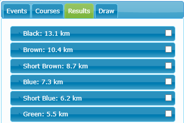 Results tab